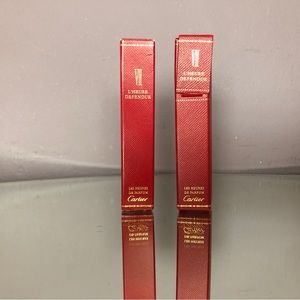 Lot of 2 Les Heures de Parfum VII Cartier 3.5 ml/ each